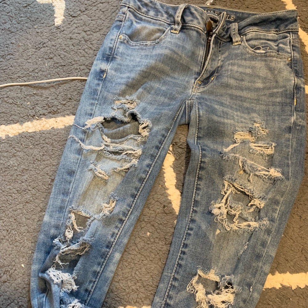 American eagle super stretch jegging ankle jeans